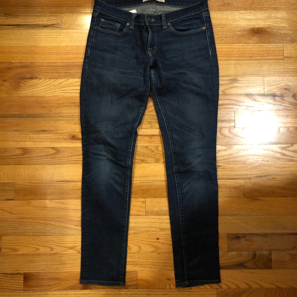Womens J Brand 910 Bde Blue Skinny Leg Denim Jeans 29